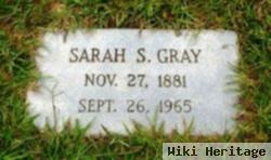 Sarah E Shipman Gray