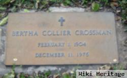 Bertha Mae Collier Henderson Crossman