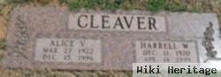 Harrell Willard "bill" Cleaver