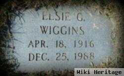 Elsie G Wiggins
