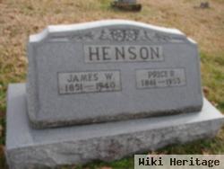 James W Henson