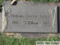 Thelma Louise Platt Haymes Lewis