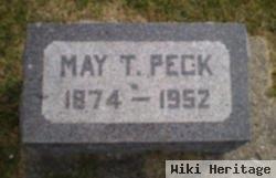 Rusha May "may" Tedford Peck