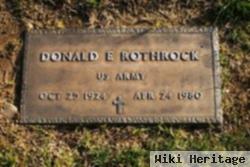 Donald Ernest Rothrock