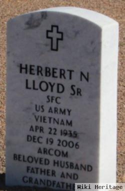 Herbert N Lloyd, Sr