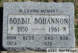 Robert J "bobbie" Bohannon, Jr