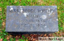 George Whitley Shaw