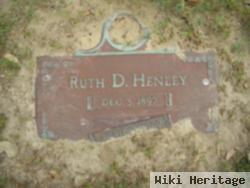 Ruth D Henley