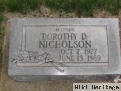 Dorothy Darlene Vick Nicholson