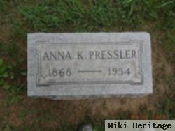 Anna K Pressler