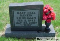 Mary Hall Rankin Ruddiman