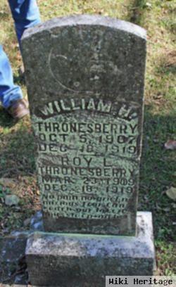 William Herbert Throneberry