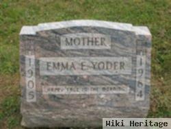 Emma E Yoder