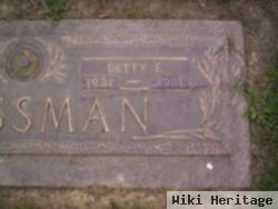 Betty E Erdley Crissman