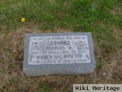 Andreas Franklin Gebhard, Jr