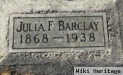 Julia Frances Walker Barclay