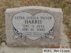 Letha Luella Taylor Harris