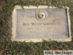 Jack Wilson Gardner, Sr