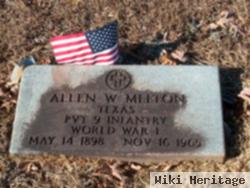 Pvt Allen W. Melton