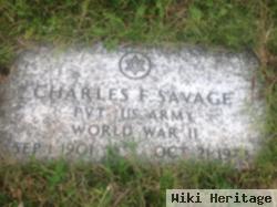 Charles F Savage