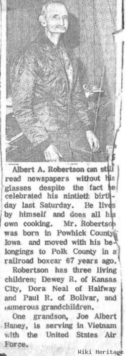 Albert Arthur Robertson