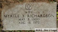 Myrtle Y Richardson