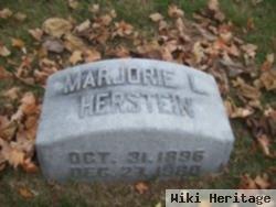 Marjorie L Herstein