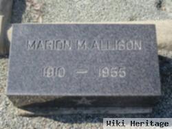 Marion Madelyn Franchini Allison