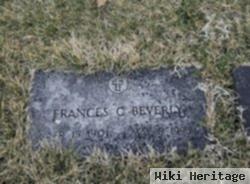 Frances C. Beverly