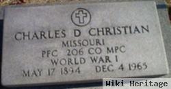 Pfc Charles D Christian