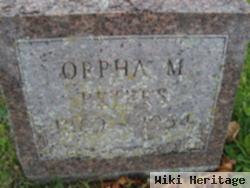 Orpha M Peters