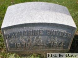 Catherine "jane" Mcguire Snyder