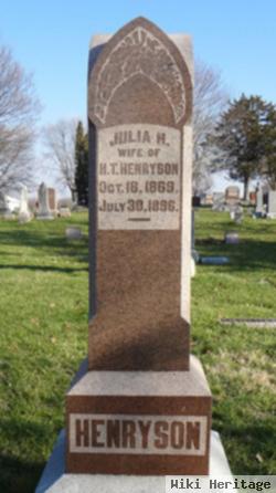 Julia H. Craigwick Henryson