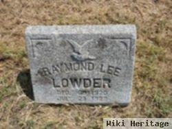 Raymond Lee Lowder