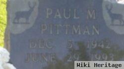 Paul Mack Pittman