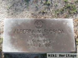 Alberta "bert" Florida