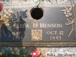 Freda Lee Henson