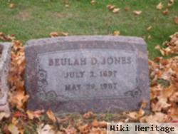 Beulah D. Jones