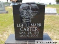 Lettie B. Marr Carter