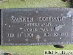 Pvt Warren Coffman