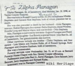 Zilpha Stephens Flanagan