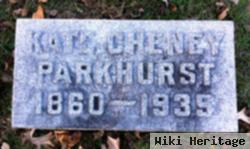 Katherine "kate" Cheney Parkhurst