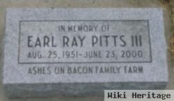 Earl Ray Pitts, Iii