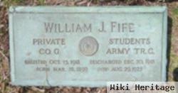 Pvt William J. Fife, Jr