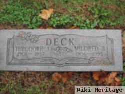 Mildred Kleinschmidt Deck