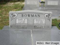 Harry W. Bowman