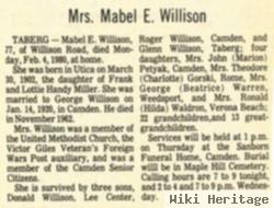 Mable E. Miller Willson