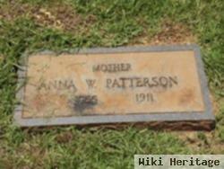 Anna W Patterson