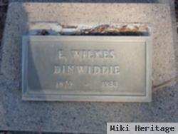 E. Wilkes Dinwiddie