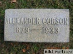 Rev Alexander Corson